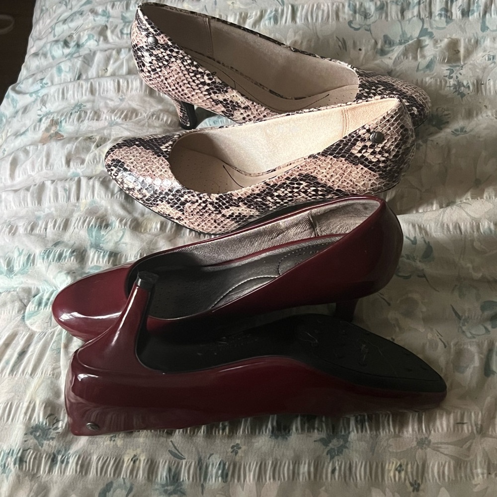 Life stride 8.5m small heel very comfortable like new with out original box